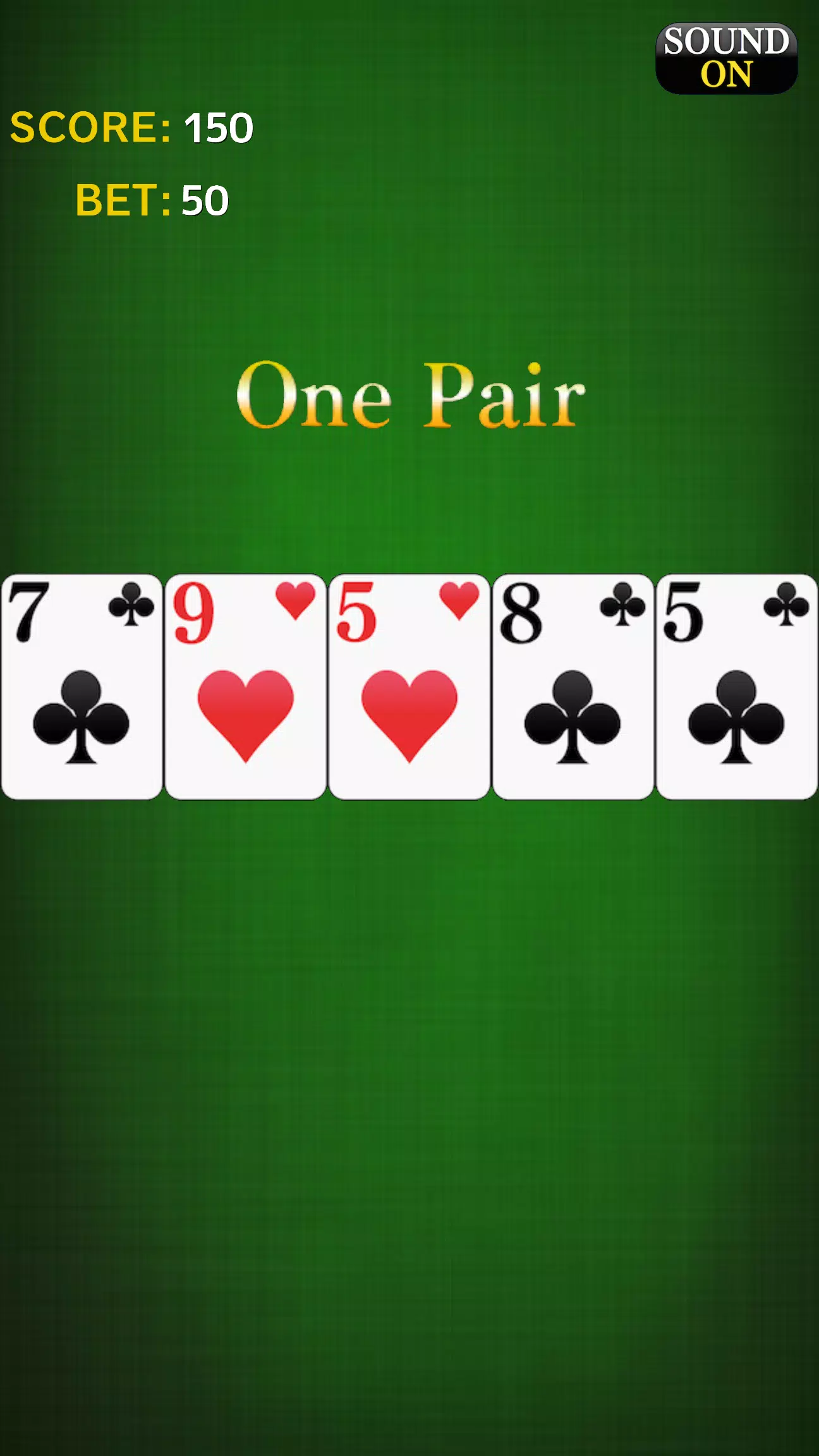 Poker - Card Game! Screenshot 1