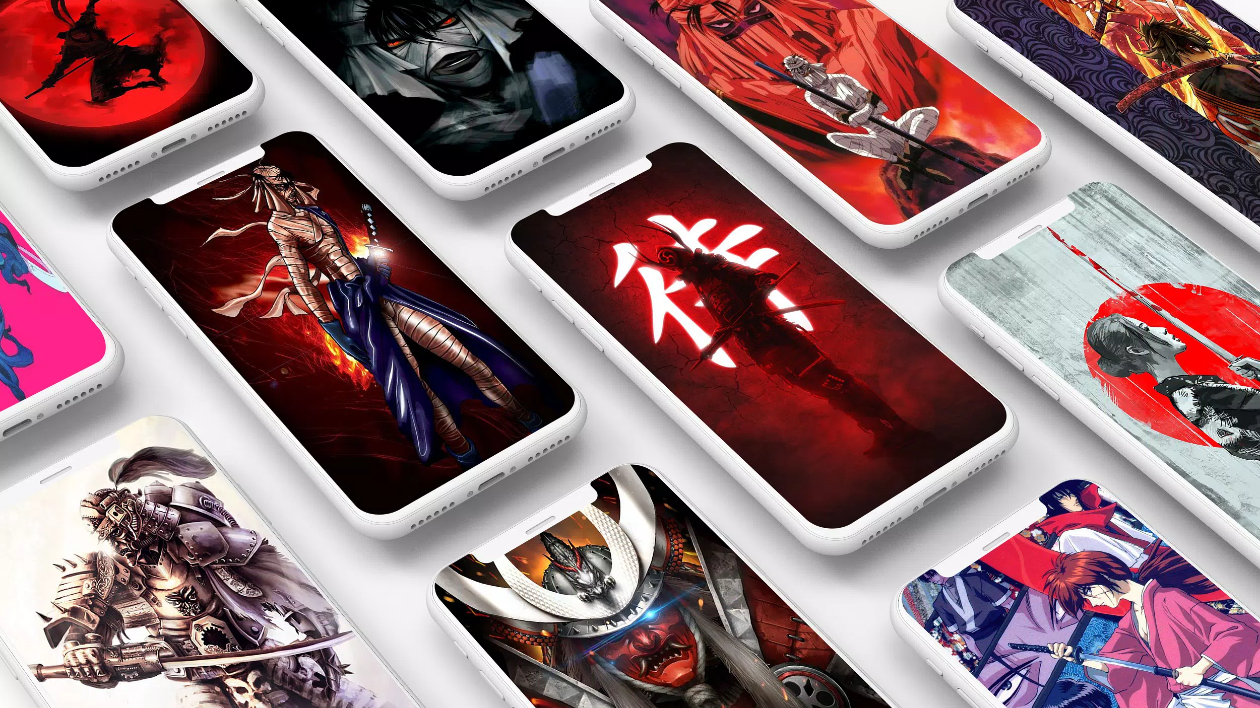 Samurai Art Wallpaper स्क्रीनशॉट 0