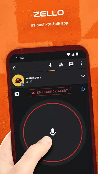 Zello PTT Walkie Talkie Schermafbeelding 1