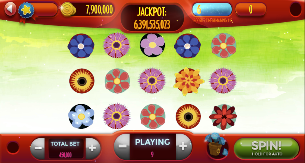 Flowers-Slot Machine Schermafbeelding 0