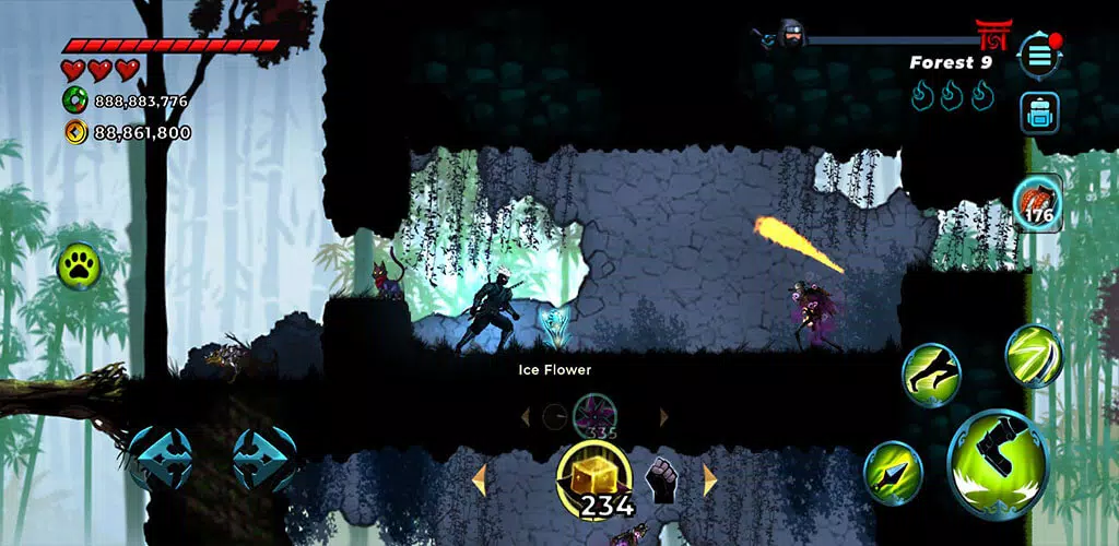 Ninja War: Shadow Adventures Captura de tela 3