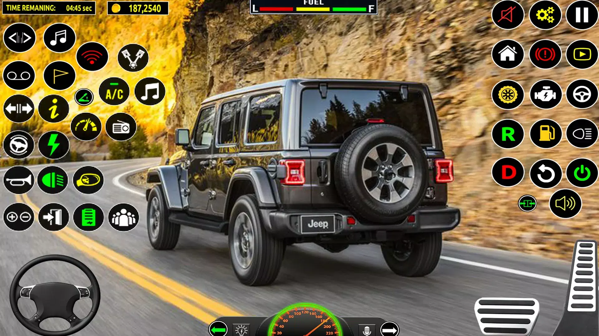 SUV 4x4 Jeep Driving Games 3D Ảnh chụp màn hình 3