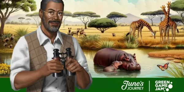 June's Journey принимает участие в Green Game Jam Challenge 2025.