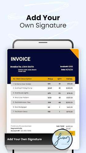 Invoice Maker and Generator应用截图第3张