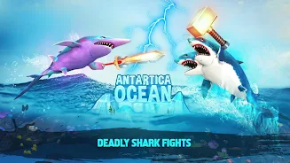 Double Head Shark Attack PVP ဖန်သားပြင်ဓာတ်ပုံ 0