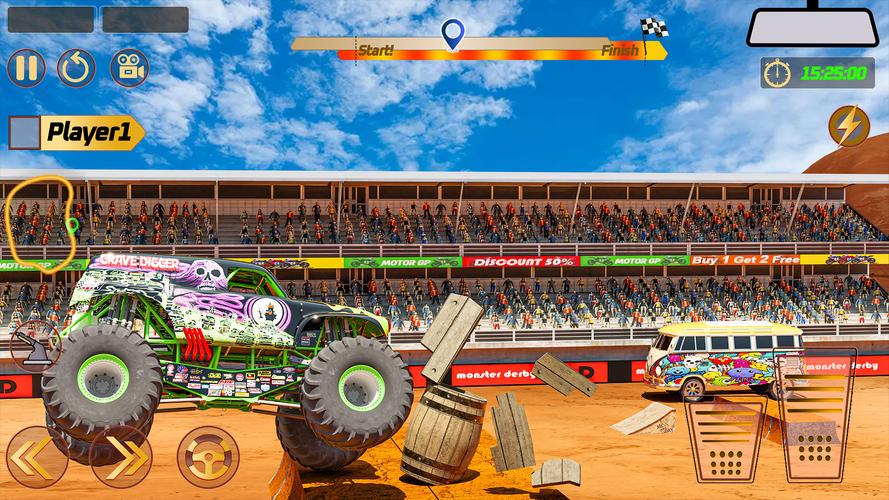 Monster Truck: Derby Games应用截图第2张