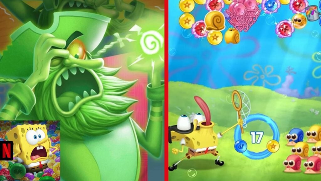 'SpongeBob Bubble Pop' Available For Pre-Registration Now Via Netflix