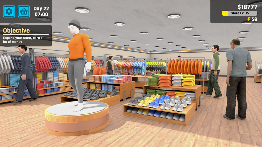 Clothing Store Simulator Mod 스크린샷 1
