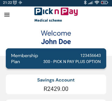 PicknPay 螢幕截圖 1