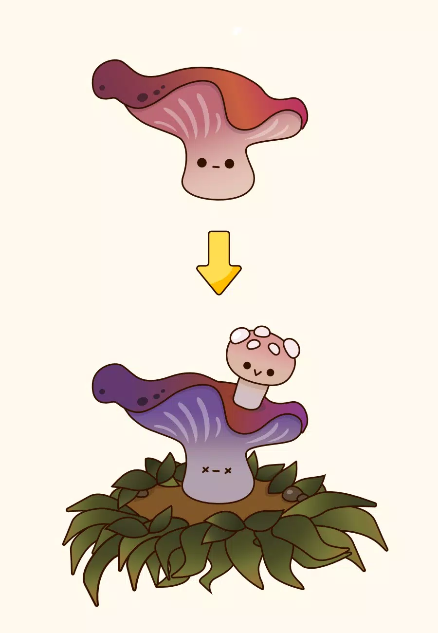 Mushroom Stories Clicker 스크린샷 3