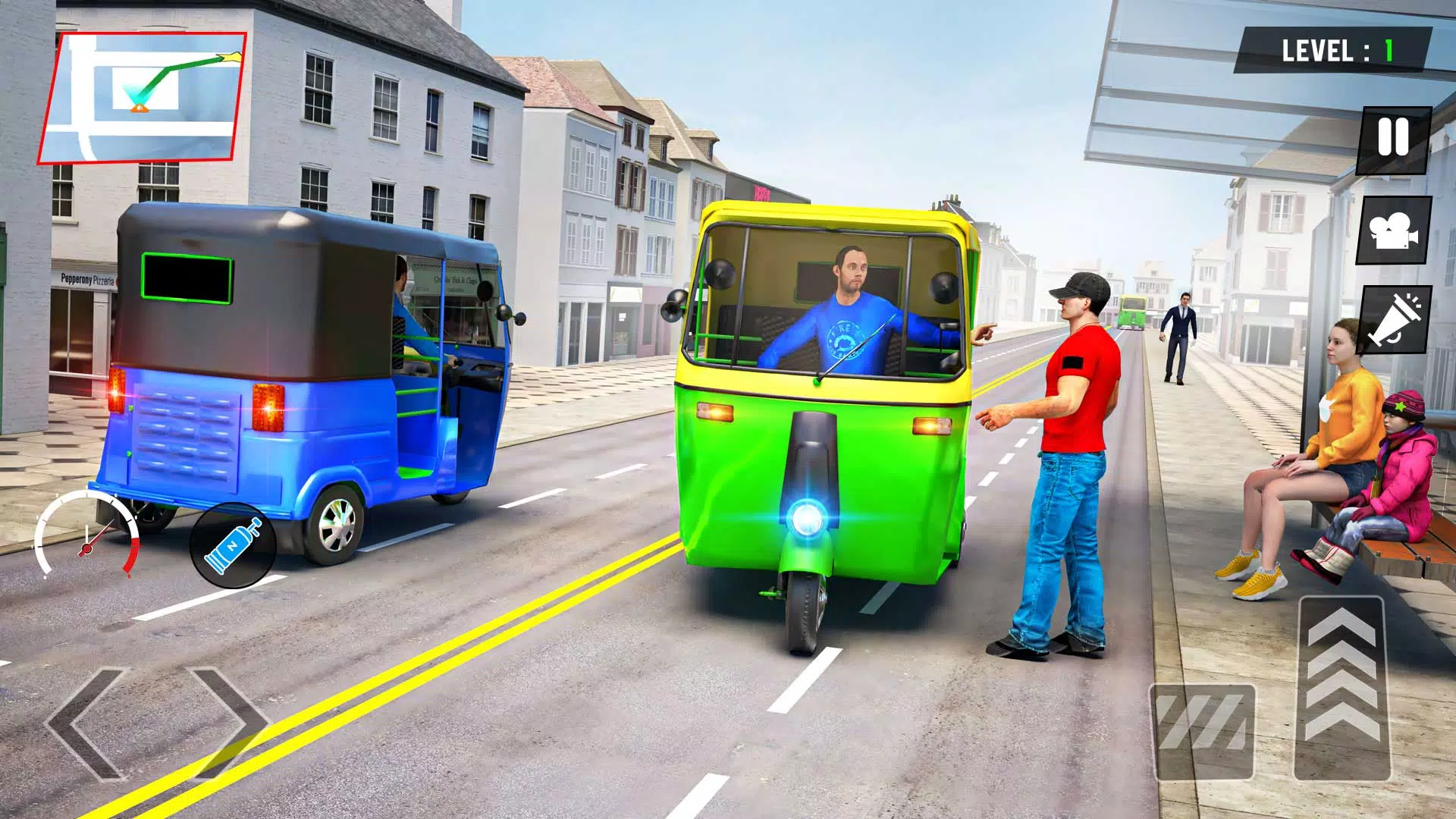 Tuk Tuk Rickshaw - Auto Game Screenshot 0