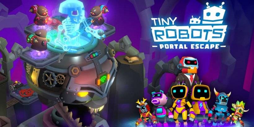 Tiny Robots: Portal Escape is out now on Android and iOS