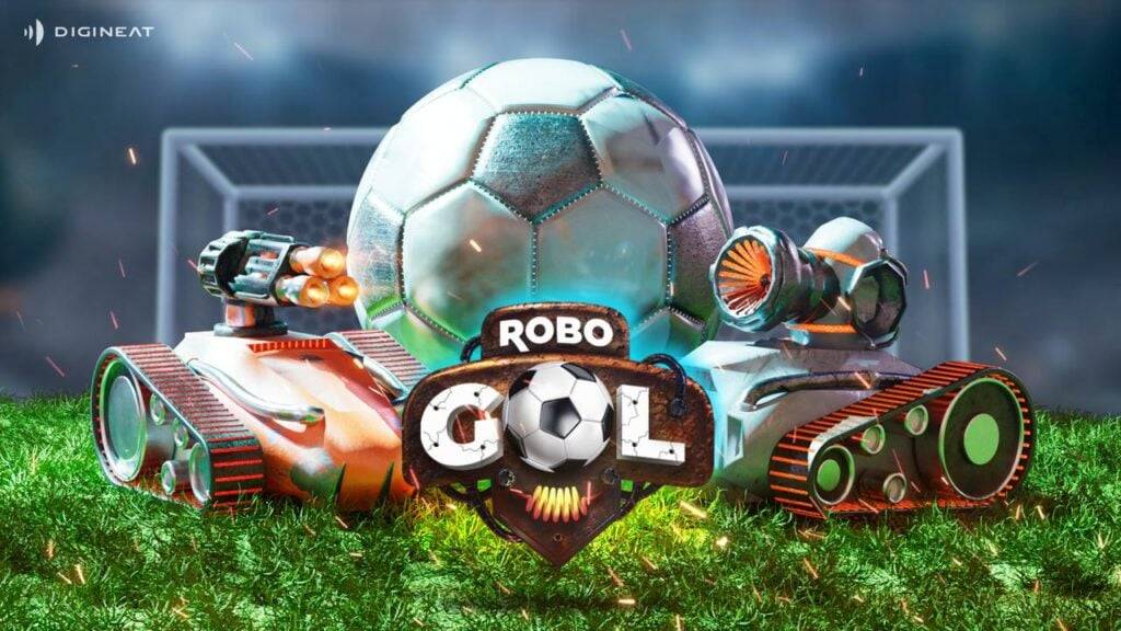 Robogol do Digineat é um atirador 3D gratuito que combina futebol e combate estratégico