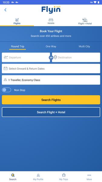 Flyin.com - Flights & Hotels Screenshot 0