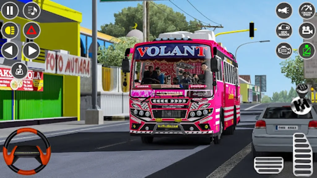 Real Passenger Bus Driving Sim Tangkapan skrin 2