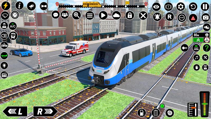 Real Indian Railway Train Game 스크린샷 1