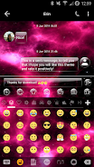 SMS Messages GlassNebula Theme应用截图第3张