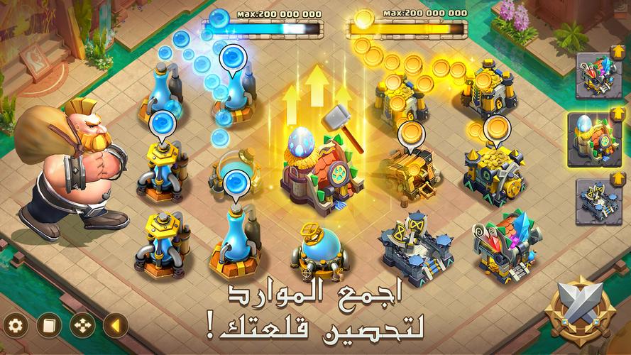 Castle Clash: حاكم العالم 螢幕截圖 1