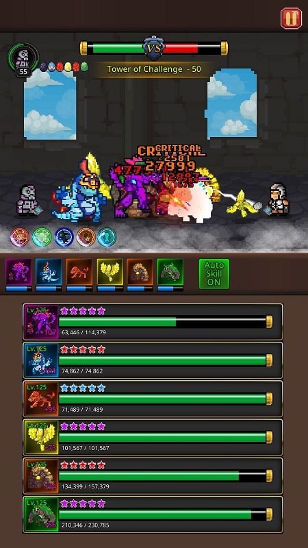 Grow Merge Monsters स्क्रीनशॉट 1
