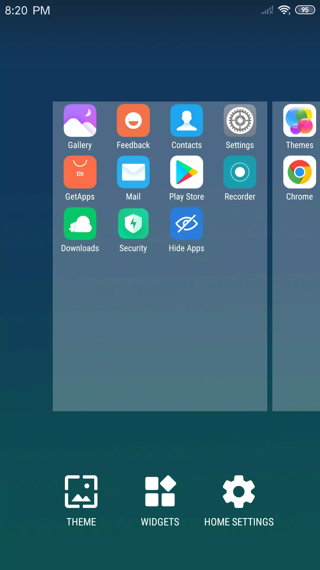 X Launcher 螢幕截圖 3