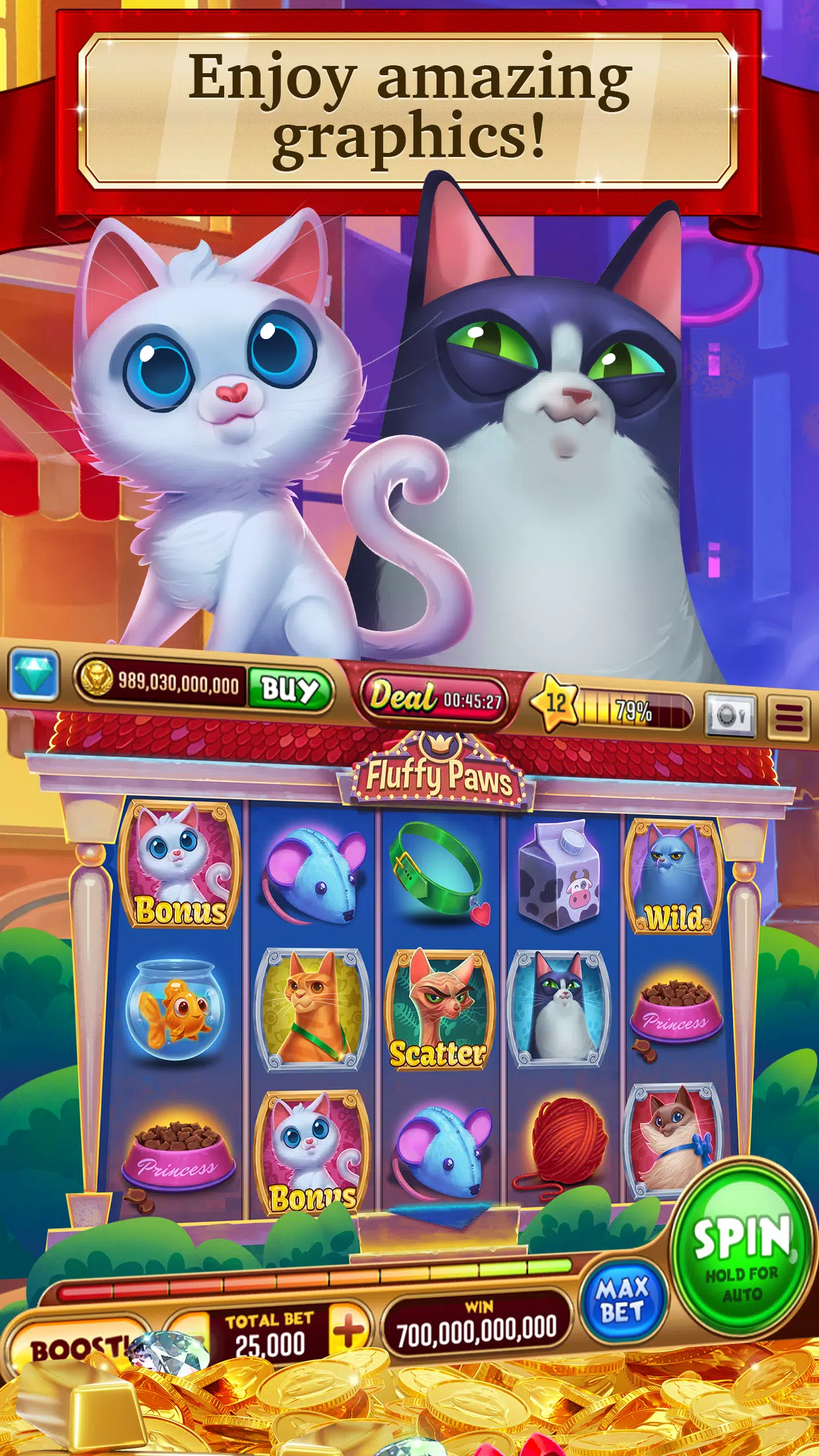 Slots Panther Vegas: Casino Zrzut ekranu 1