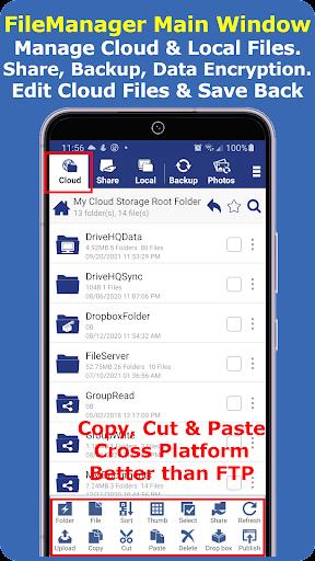 Cloud File Manager Ảnh chụp màn hình 1