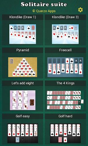 Solitaire suite - 25 in 1 스크린샷 0