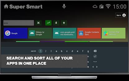 Super Smart TV Launcher Captura de pantalla 2