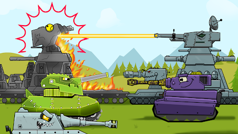 Merge Tanks: Tank War Combat 스크린샷 1