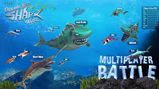 Double Head Shark Attack PVP ဖန်သားပြင်ဓာတ်ပုံ 3