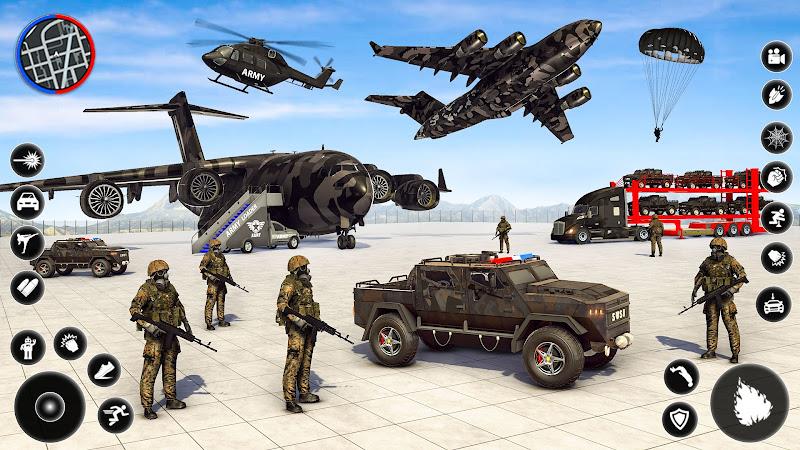 Army Transport Vehicles Games Screenshot 2