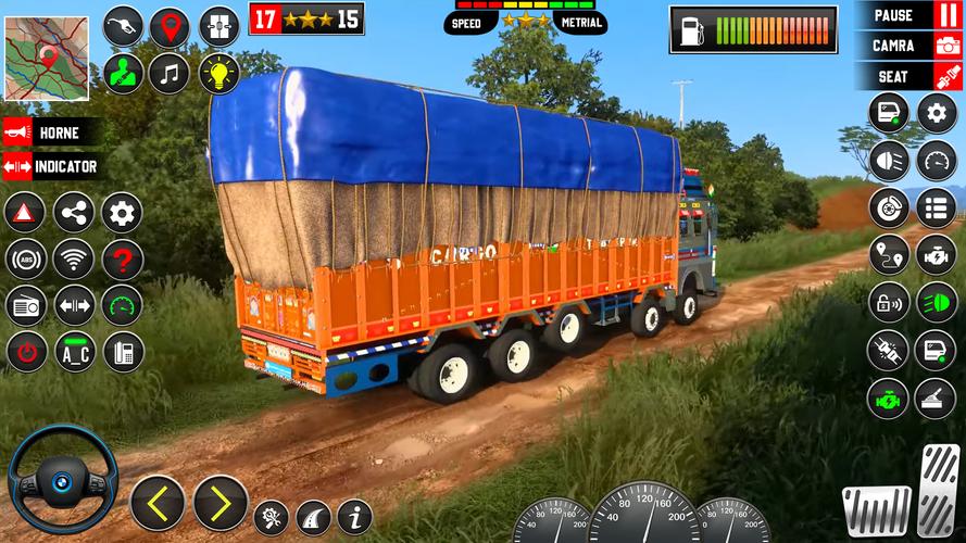 Indian Truck 3d Simulator 2024 स्क्रीनशॉट 3