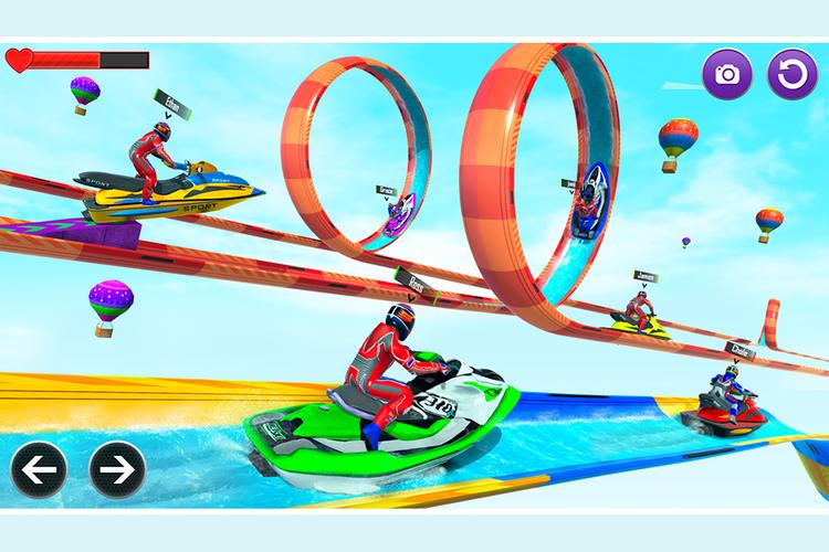 Jet Ski Racing Games 3D स्क्रीनशॉट 0