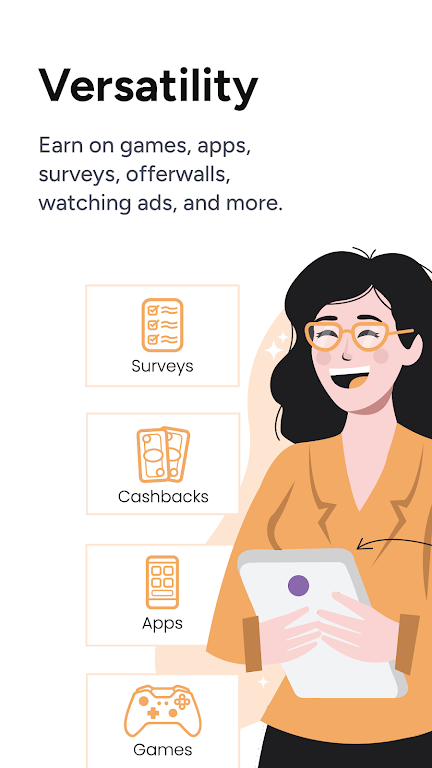 Earnweb: Earning app & website ภาพหน้าจอ 2
