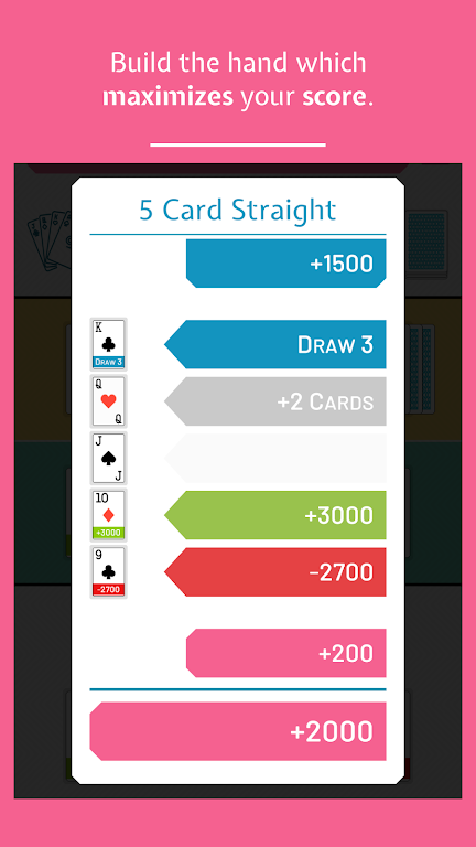 9-Draw: Poker Solitaire Puzzle Captura de tela 3