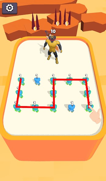 Merge Monster: Frog Evolution Mod 螢幕截圖 1
