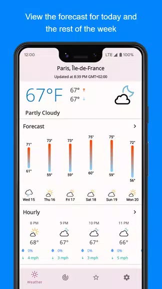 SimpleWeather 螢幕截圖 0