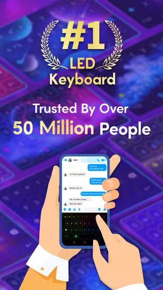 Neon LED Keyboard - клавиатура Скриншот 0