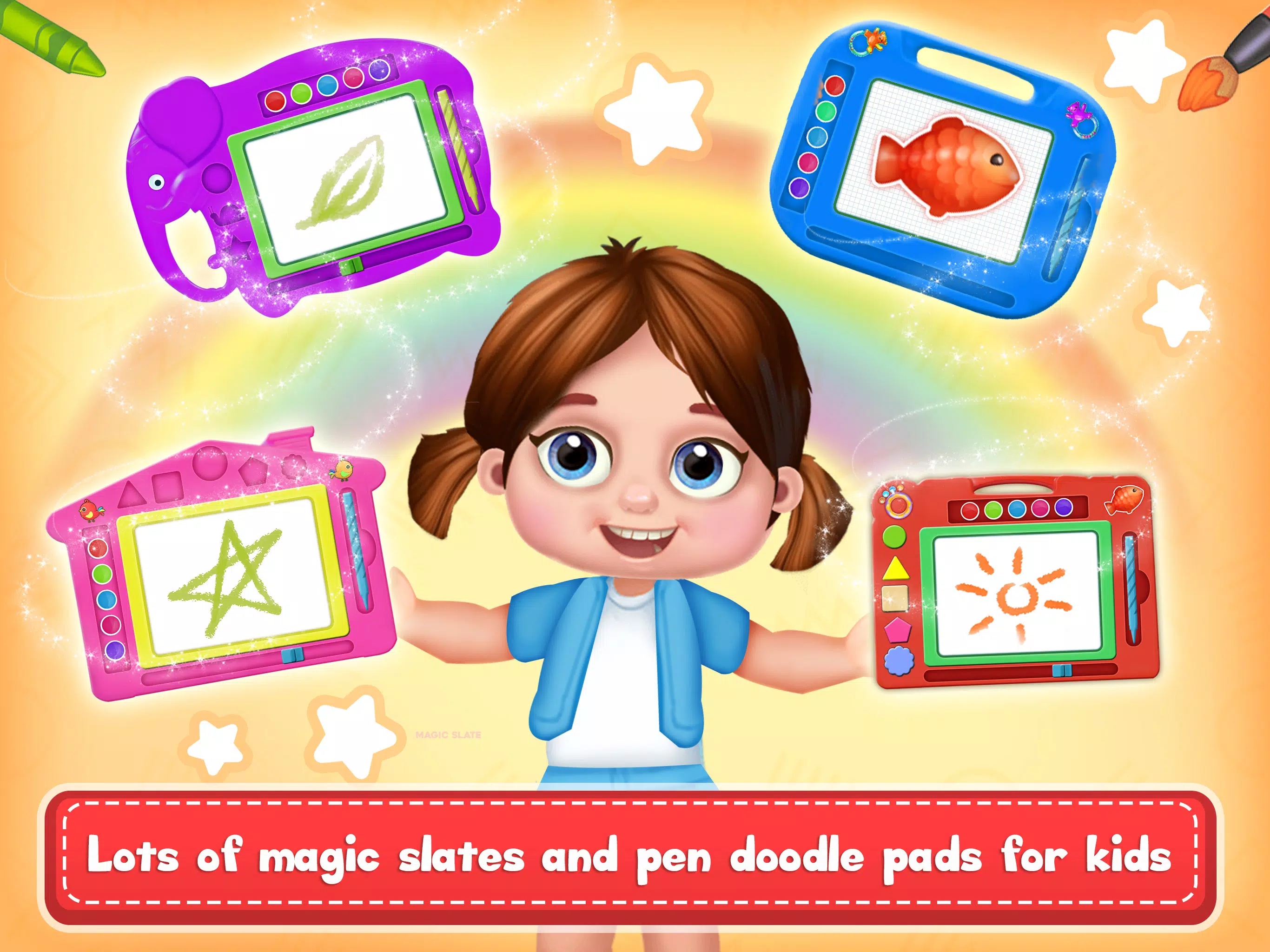 Kids Magic Slate Drawing Pad Captura de tela 1