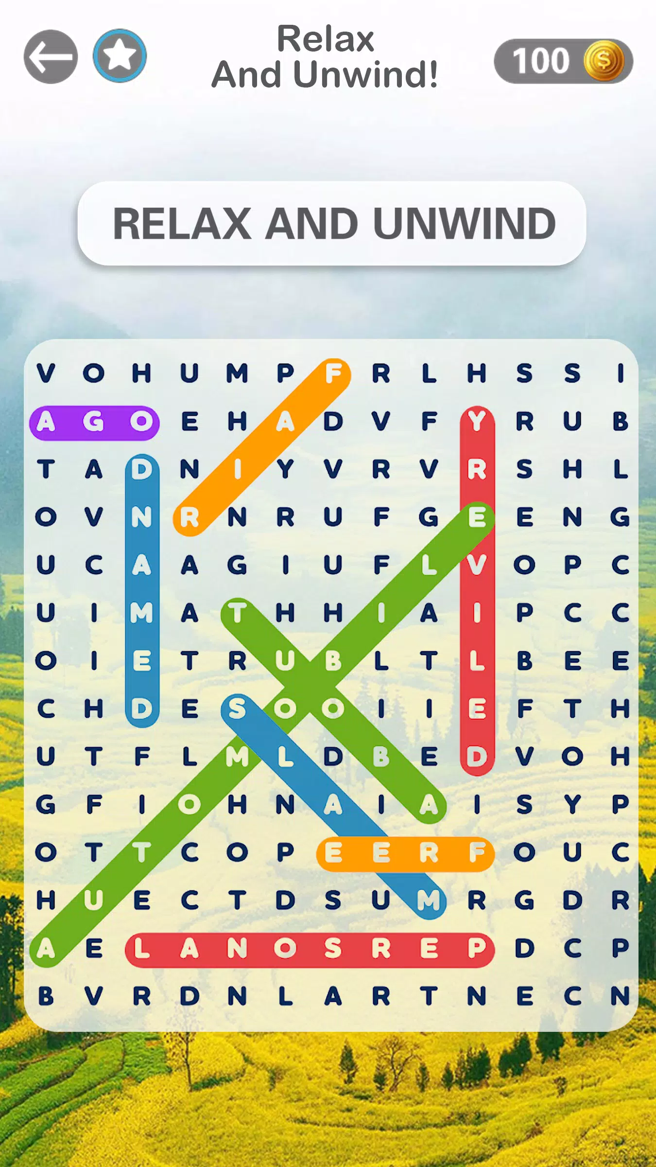 Otium Word: Word Search Ekran Görüntüsü 2