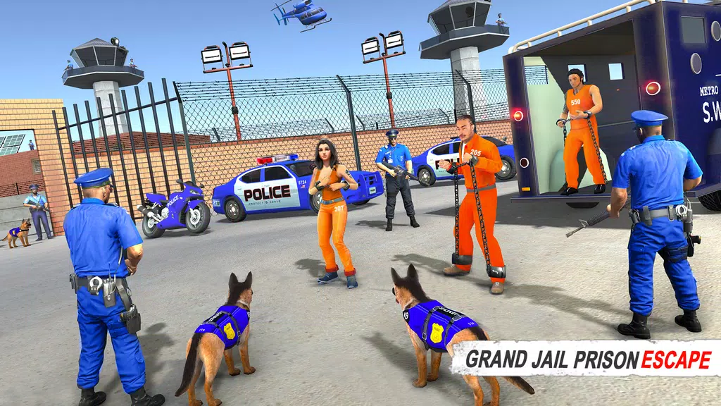 Grand Jail Prison Escape Game Capture d'écran 0