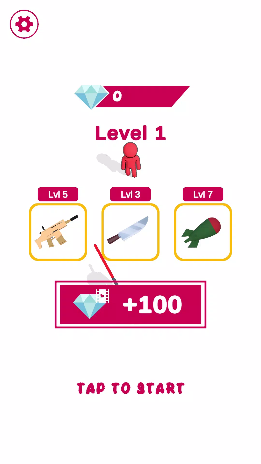 Schermata Stickman Laser - 3D 0