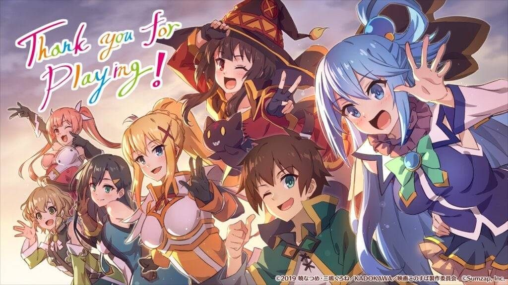 Konosuba: Versi Global Hari Fantastic ditutup, adakah ia mendapat versi luar talian?