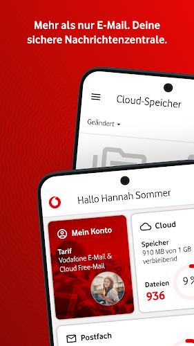 Vodafone E-Mail & Cloud Screenshot 0