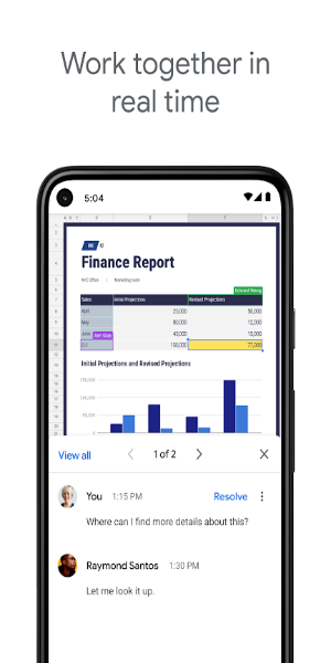 Google Sheets Ảnh chụp màn hình 0