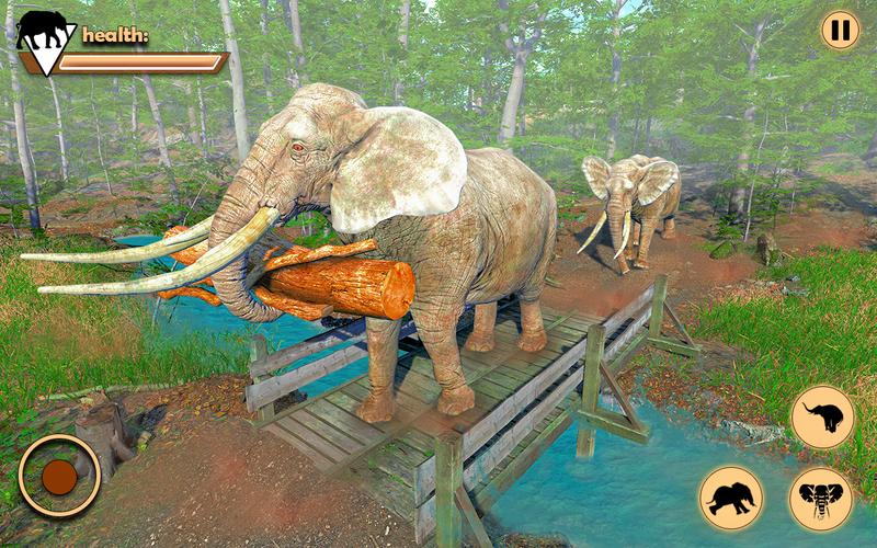 Elephant Simulator Captura de tela 2