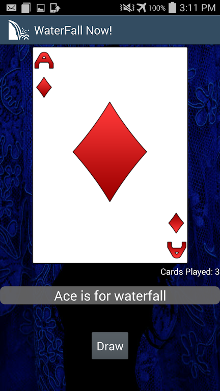 Waterfall Now! (card game) 螢幕截圖 1