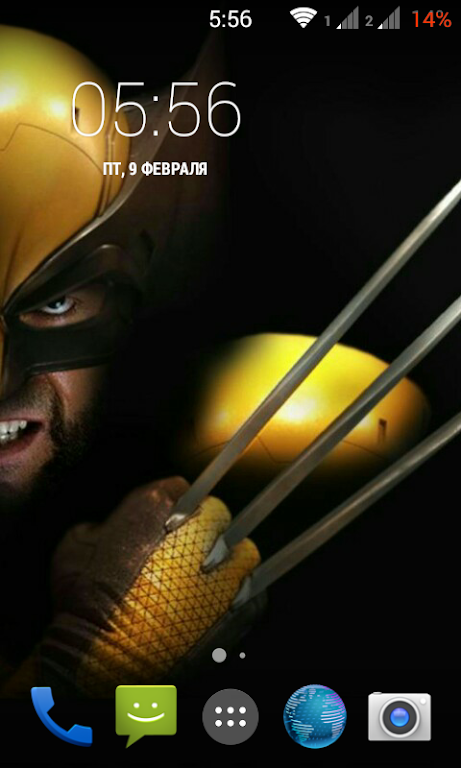 Heroes of Comics: Wolverine HD Wallpapers Schermafbeelding 0