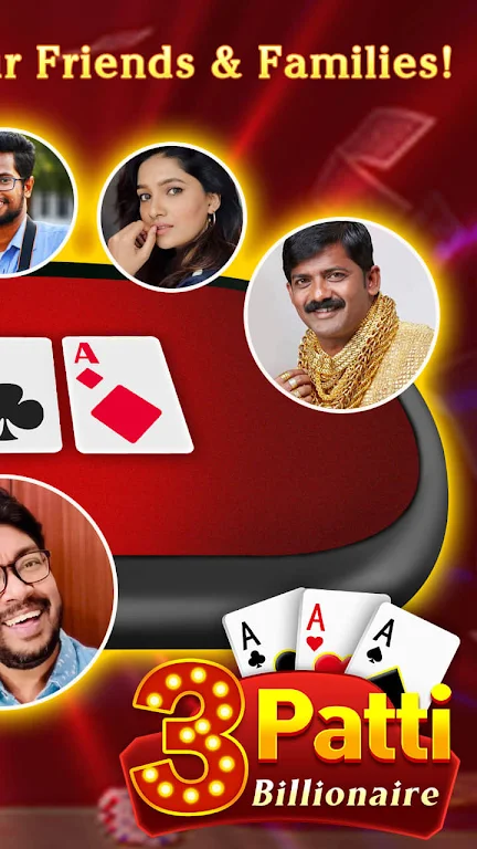 Teen Patti Billionaire -  Free to play online Tangkapan skrin 1