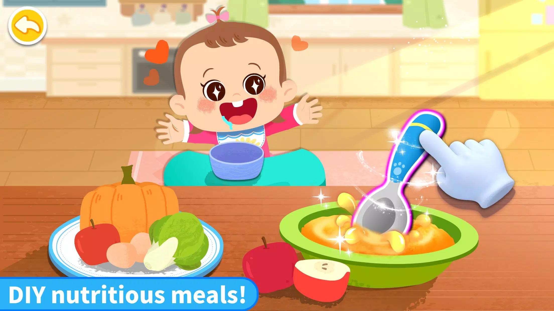 Jeux Panda : Soins Bébé Fille Capture d'écran 1